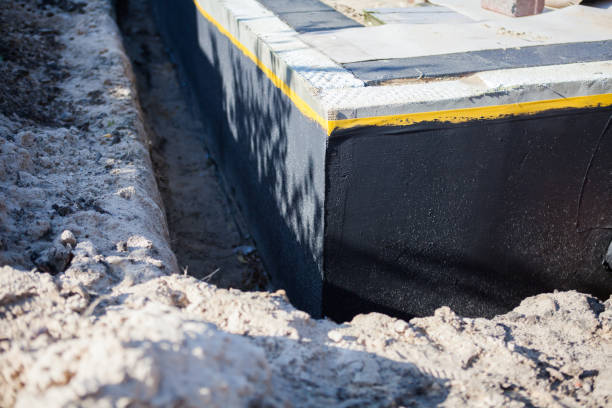 Residential Vapor Barrier Installation installation at a Manchester, OH home by SJ Waterproofing Pros
